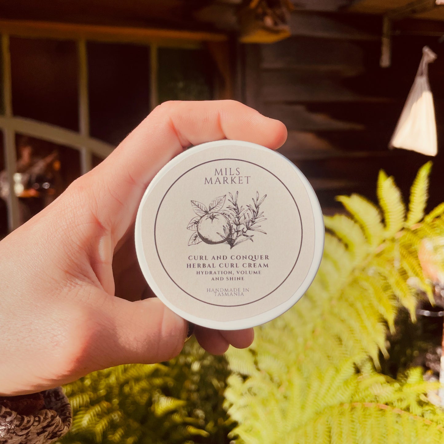 Herbal Curl Cream - Hydration, Volume and Shine