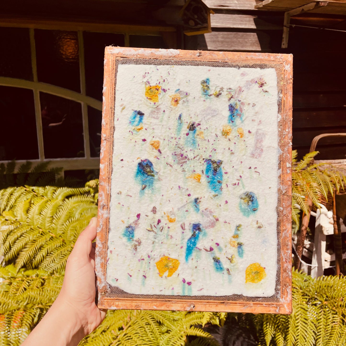 Handmade Paper using Recycled Materials