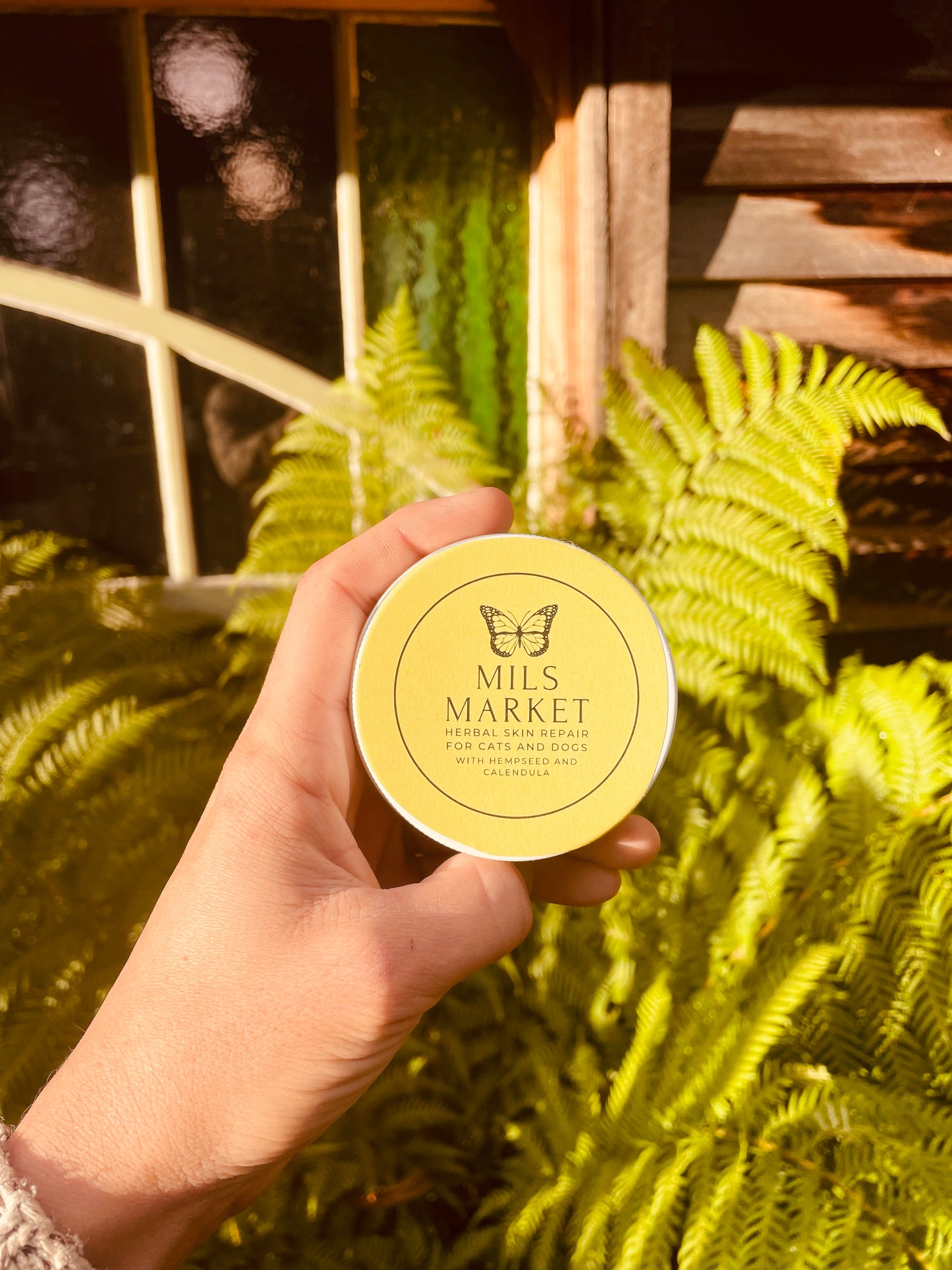 Organic Pet Balm - Herbal Care for Cats and Dogs