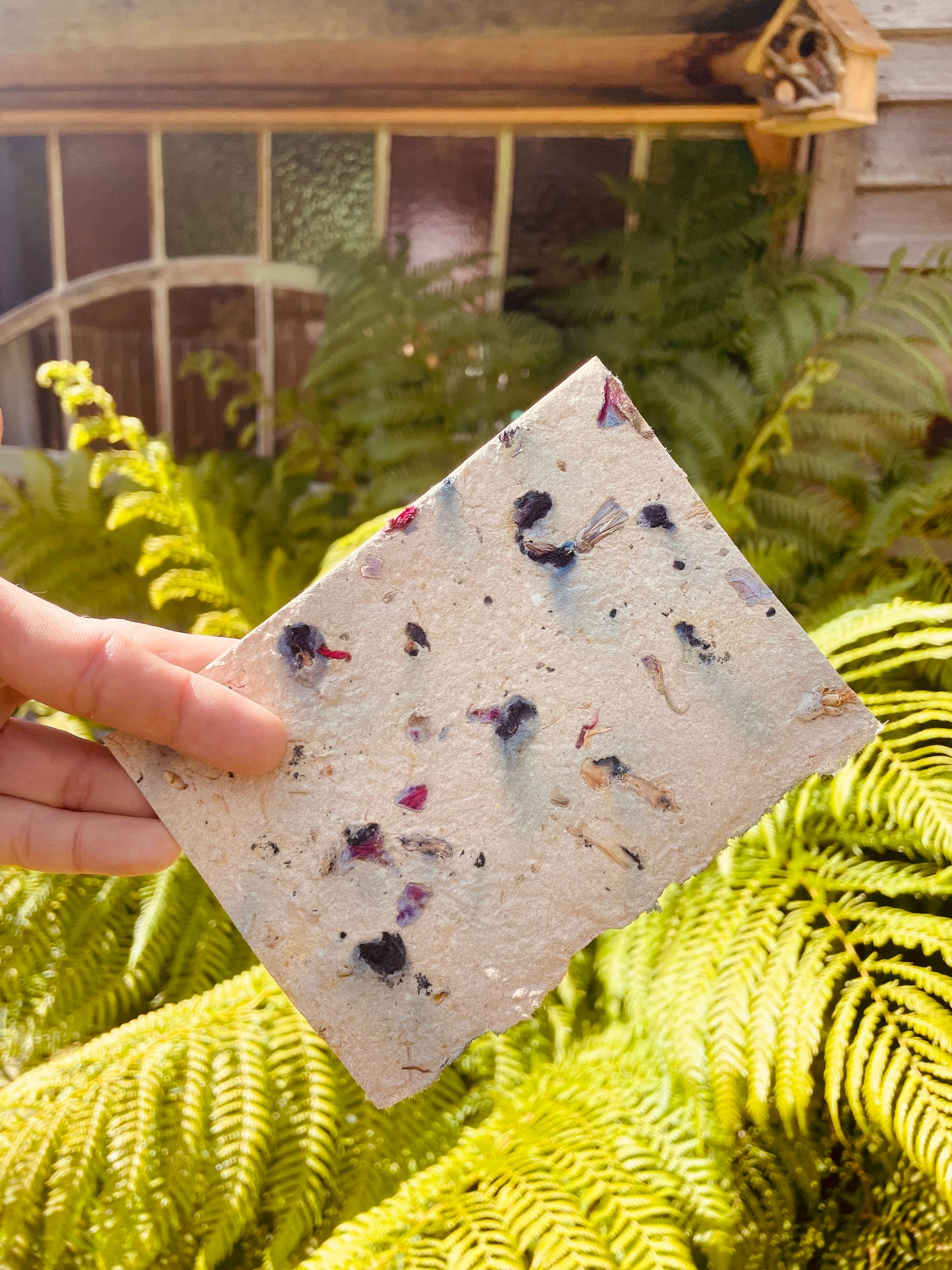 Handmade Paper using Recycled Materials