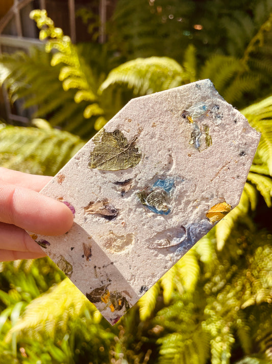 Handmade Paper using Recycled Materials