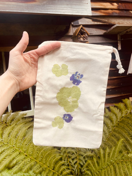 Columbine and Viola Produce Bag