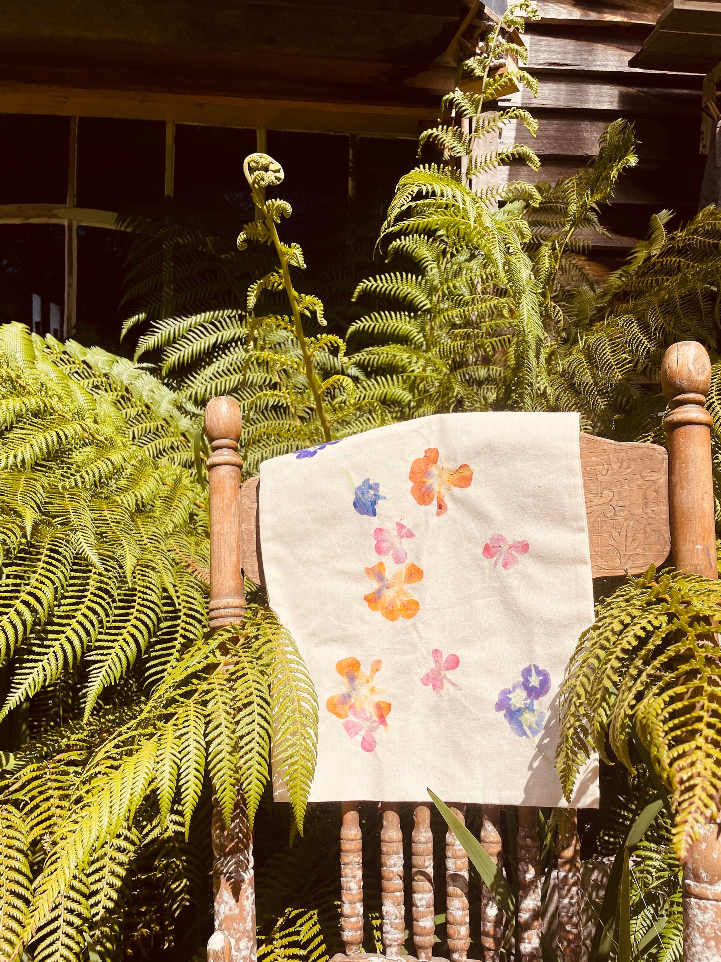 Naturally Dyed Bread Bags