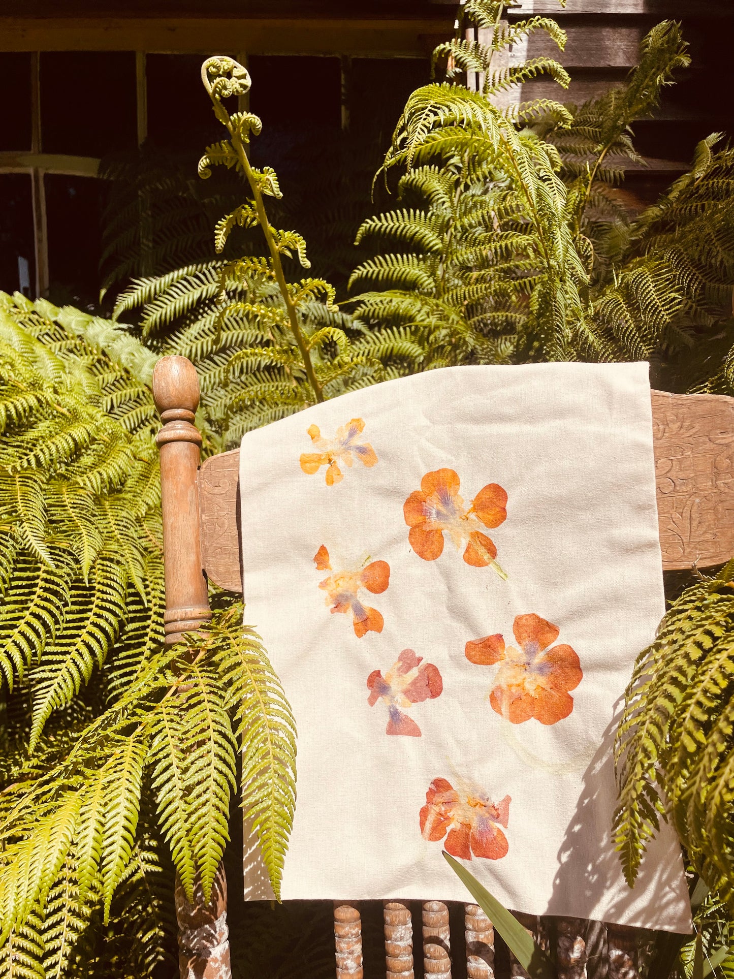 Naturally Dyed Bread Bags