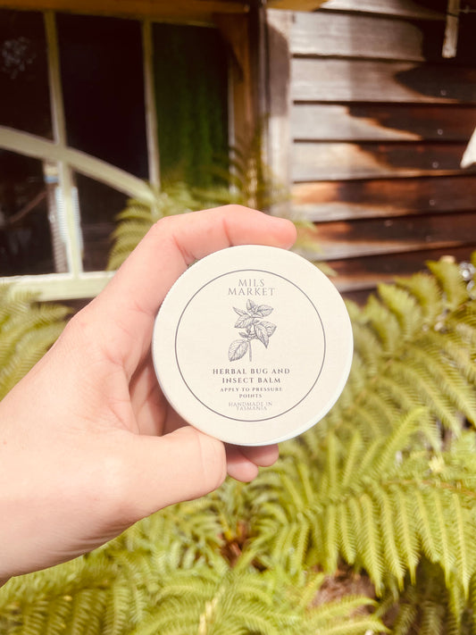 Herbal Bug and Insect Balm with Citronella and Blue Gum