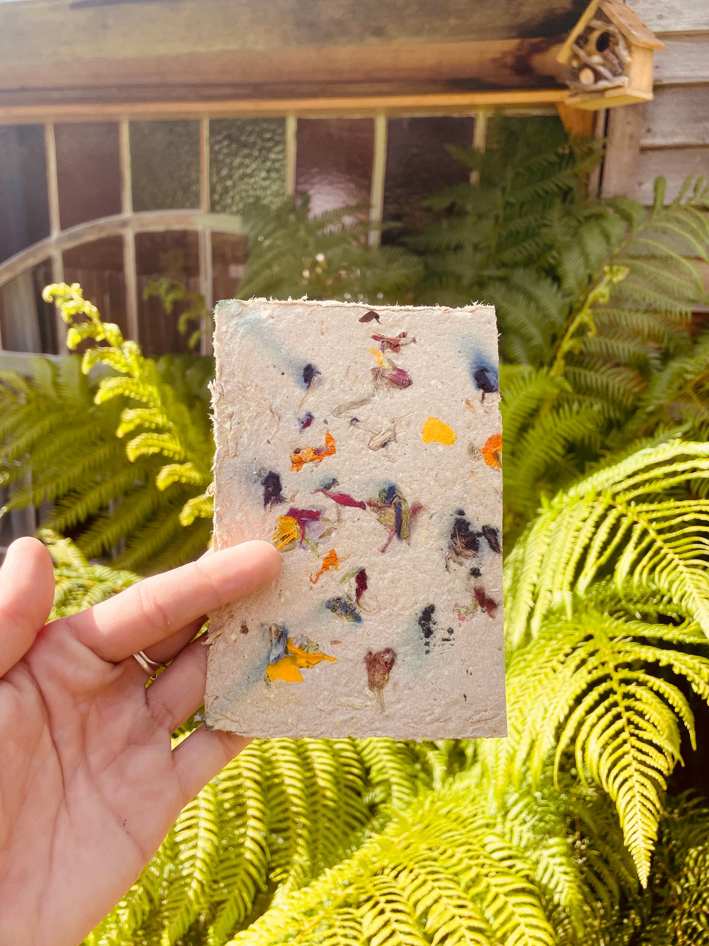 Handmade Paper using Recycled Materials