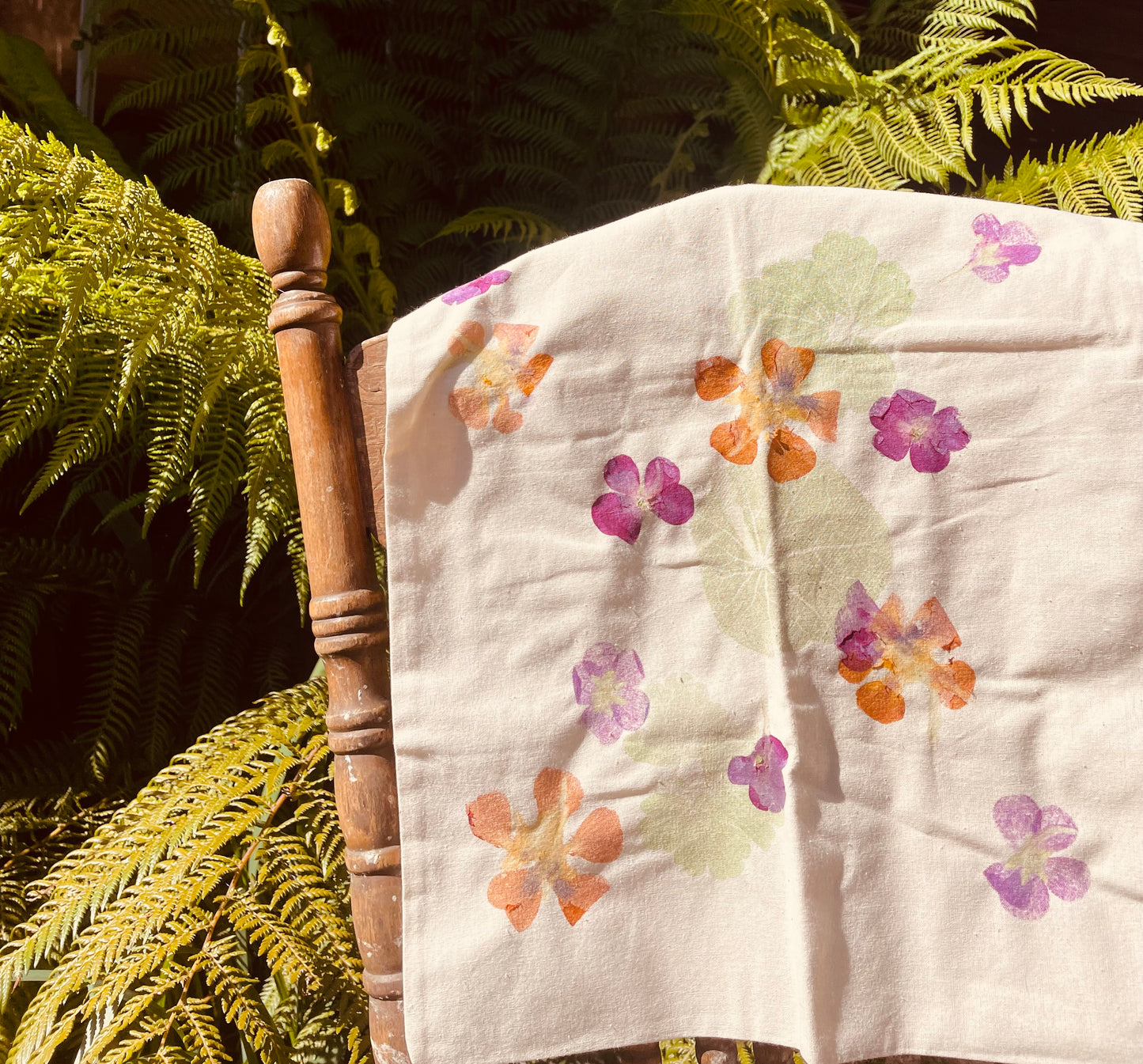 Naturally Dyed Bread Bags