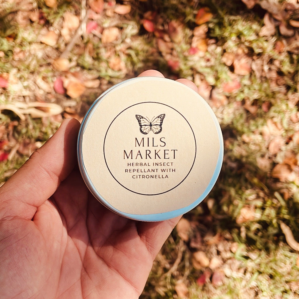 Organic Bug Balm with Citronella and Bush Balm Mint